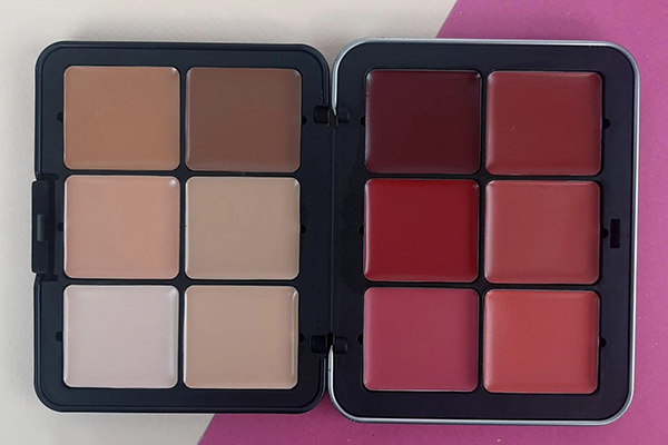 پالت 12 رنگ کانتور و رژگونه کرمی فیوچر میکاپ Future Makeup